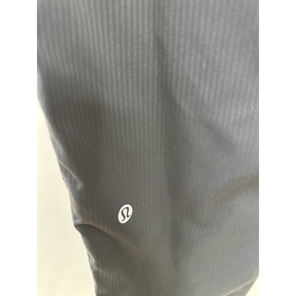 Lululemon Dance Studio Crop Pants 25" Size 6 Graphite Gray Stripe Lightweight - Picture 11 of 16